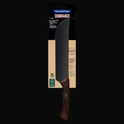 Faca Churrasco Premium Tramontina | Aço Inox e Madeira