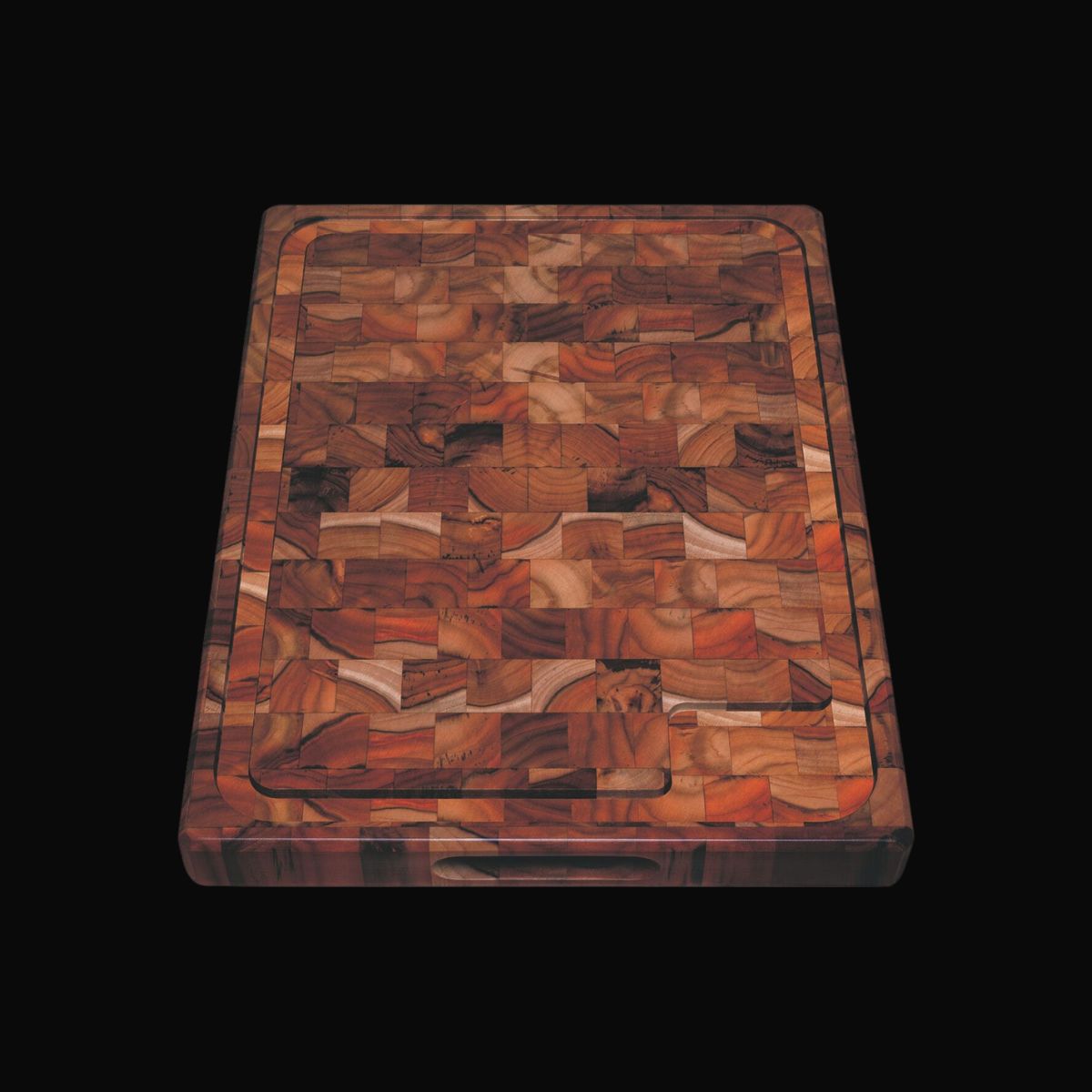 Tábua para Churrasco Tramontina em Madeira Teca Envernizado 50 x 38 cm