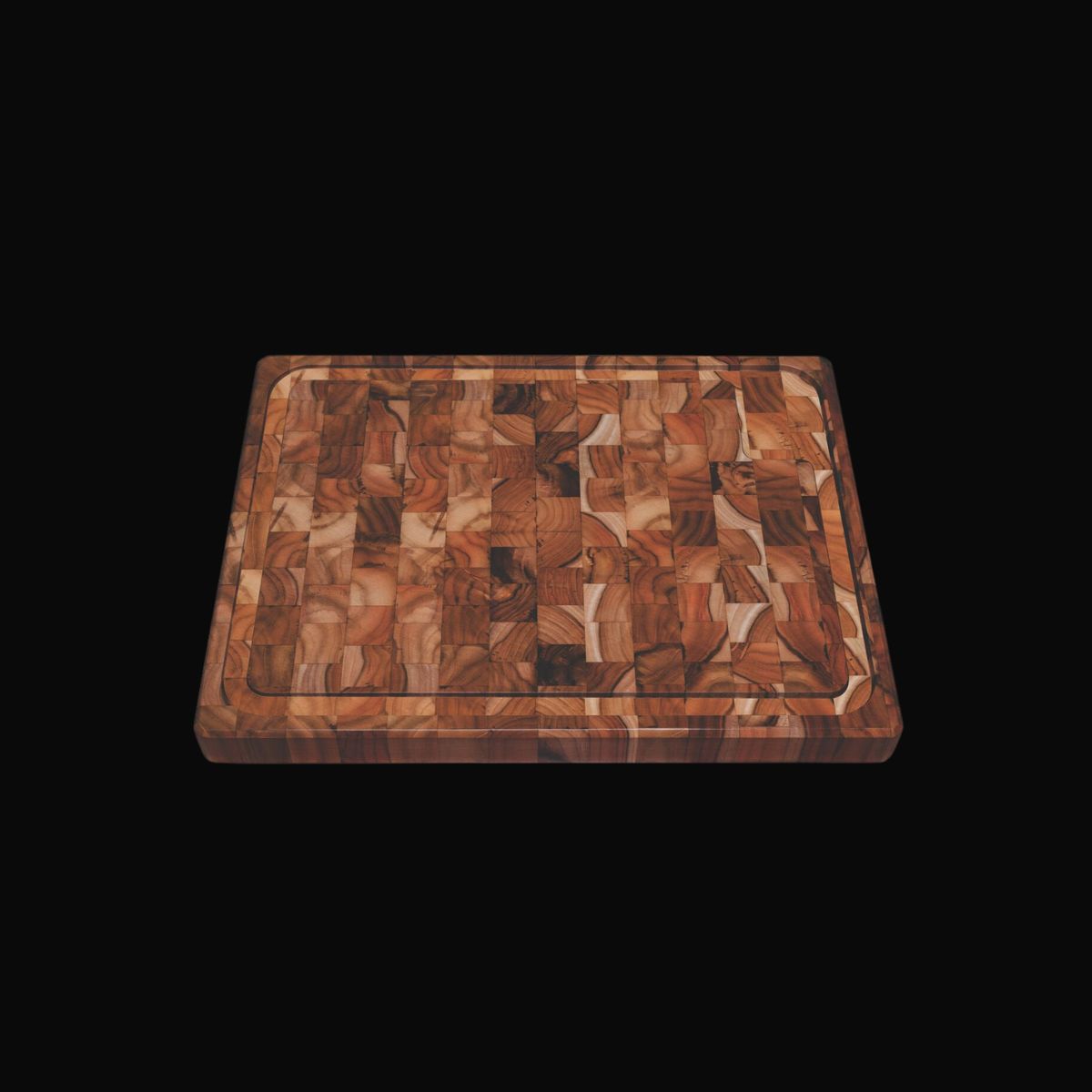 Tábua para Churrasco Tramontina em Madeira Teca Envernizado 50 x 38 cm