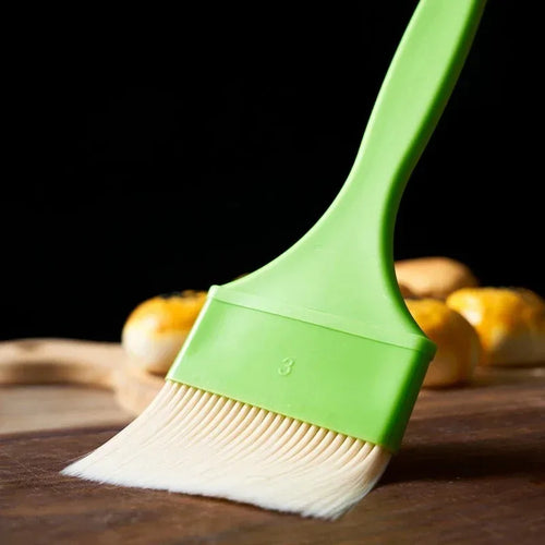 Heat Resistant Pastry Brush Food Grade Silicone Basting Brush Heat Resistant Non-Shedding BBQ Grill Brush for Kitchen Baking