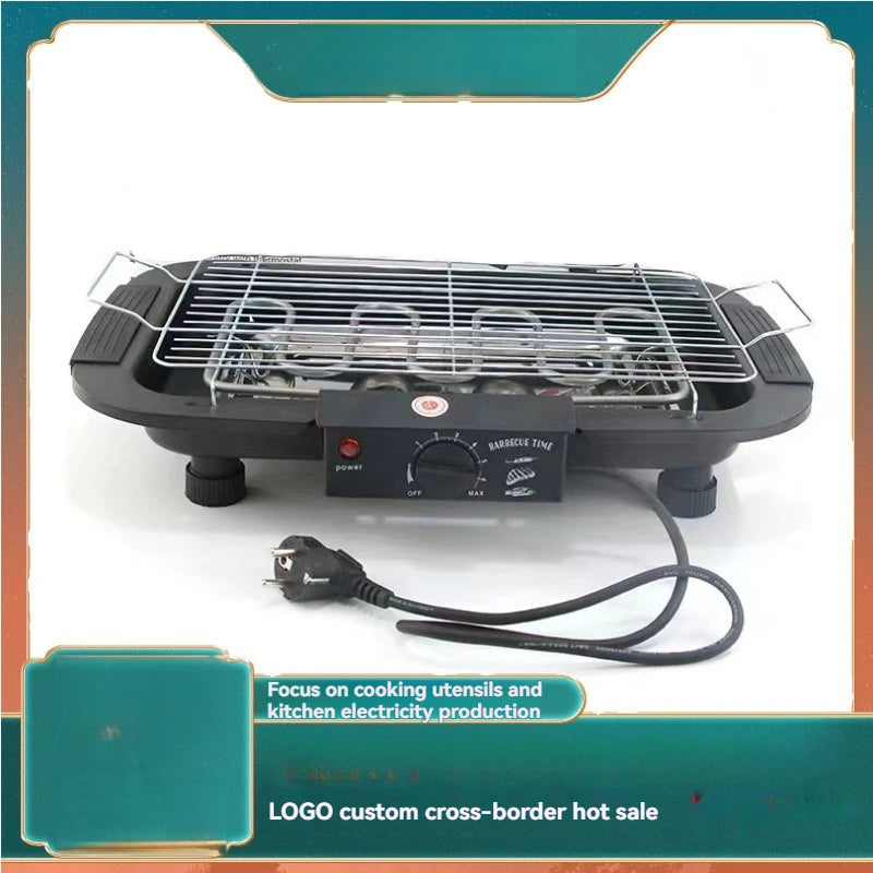 Smokeless Electric Barbecue Korean Non-stick Electric Barbecue Grill Electric Grill Grill Barbecue Machine Teppanyaki Stove